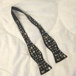 J.Crew Collection Silk Studded Collar Sash